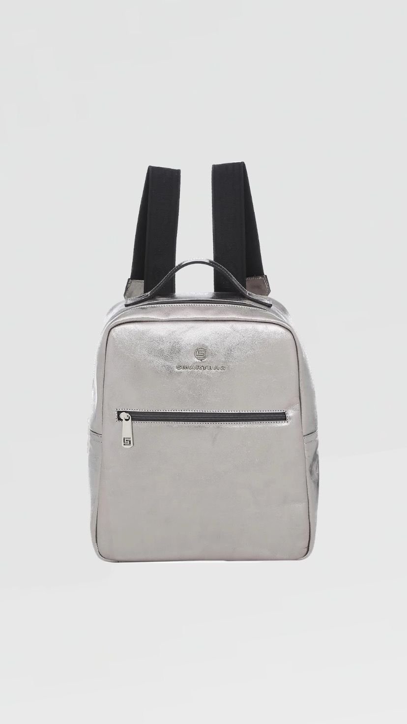 MOCHILA SMARTBAG METALIZADO INOX